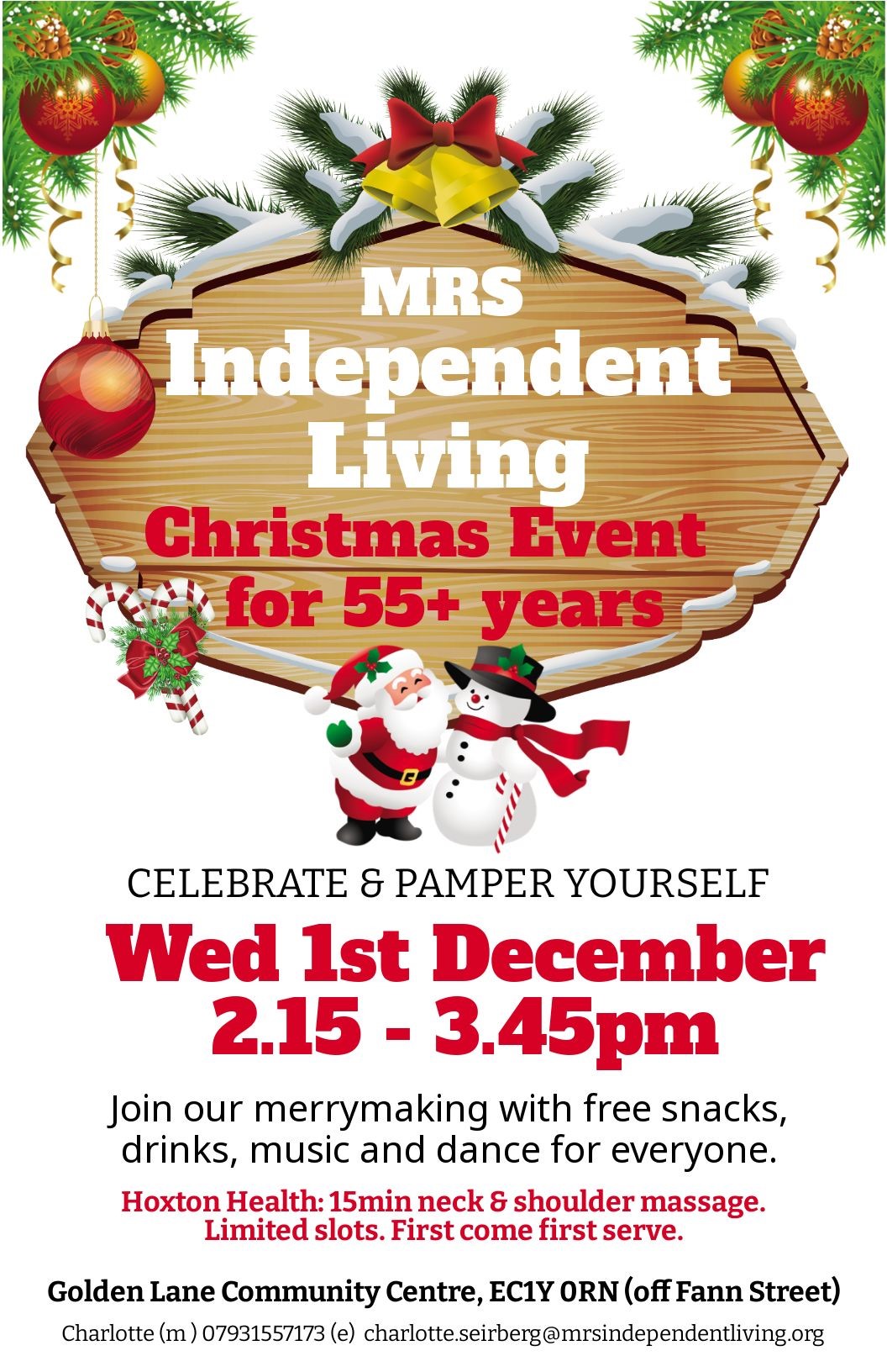 MRS Xmas Event