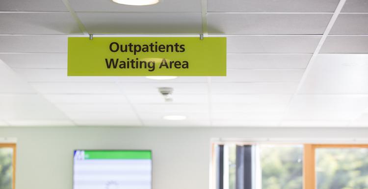 image of outpatients waiting area