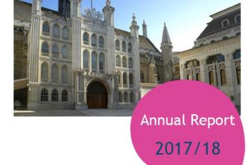 Photo of Guildhall, annual report 2017-18